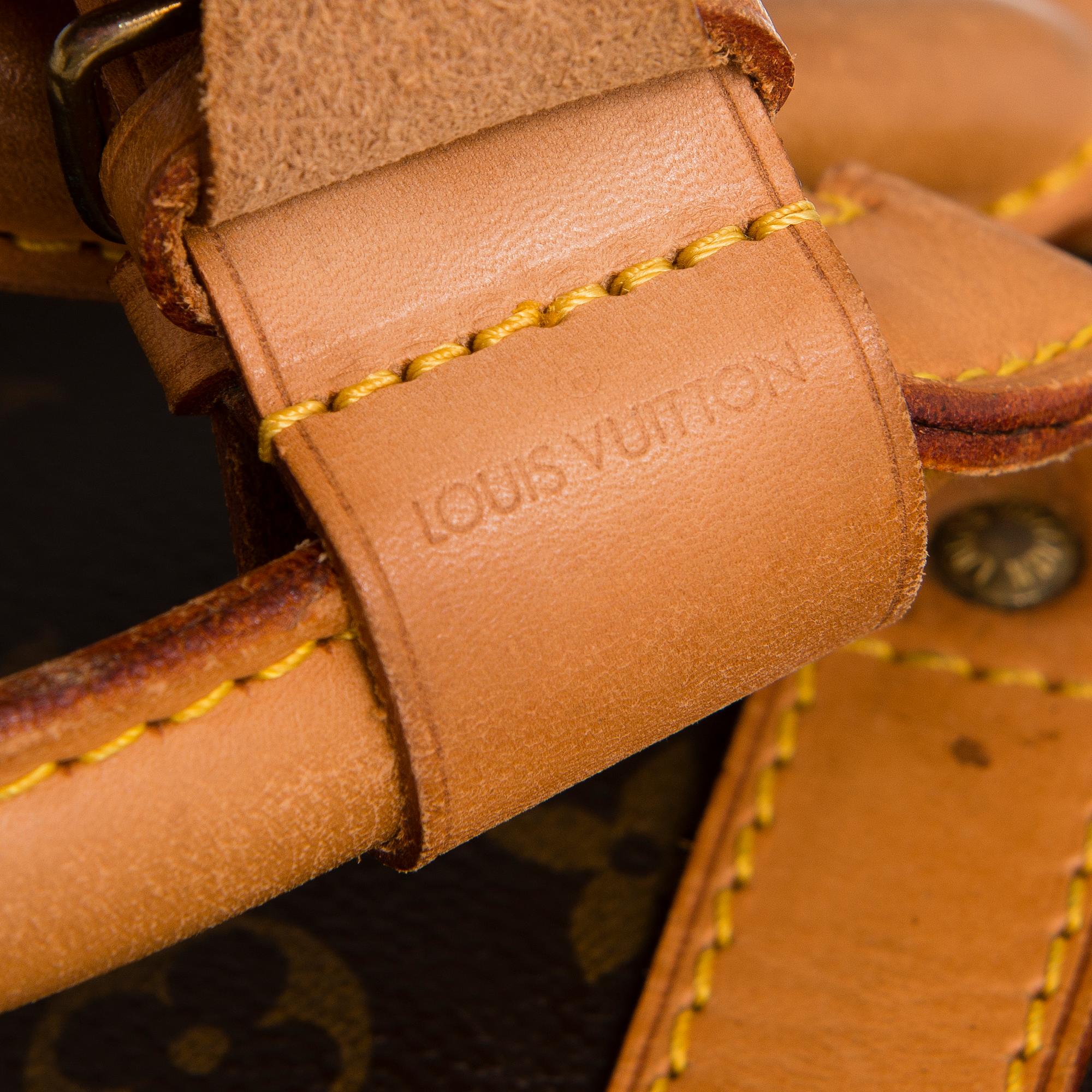 LOUIS VUITTON MONOGRAM KEEPALL 60 BAG.