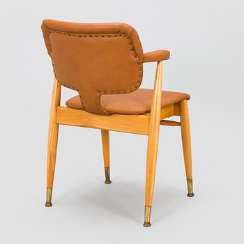 Ilmari Tapiovaara, a mid-20th century 'Domus Lux' armchair for Lukkiseppo.