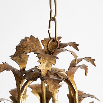 A Rococo-style chandelier, second half of the 20th century.