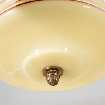 A 1930/40s ceiling pendant.