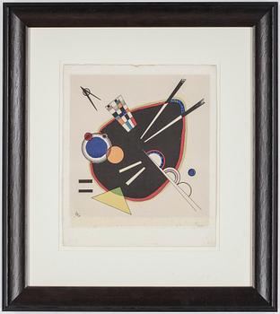 WASSILY KANDINSKY, efter, litografi, signerad o daterad -24 i trycket, numrerad 8/300.