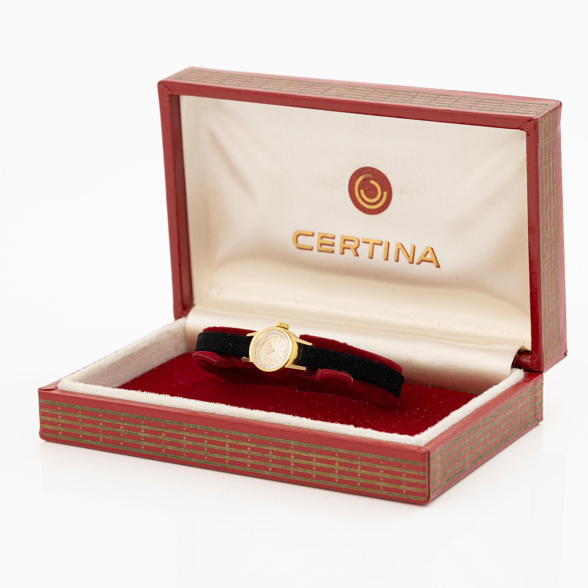 Certina, wristwatch, 15 mm.