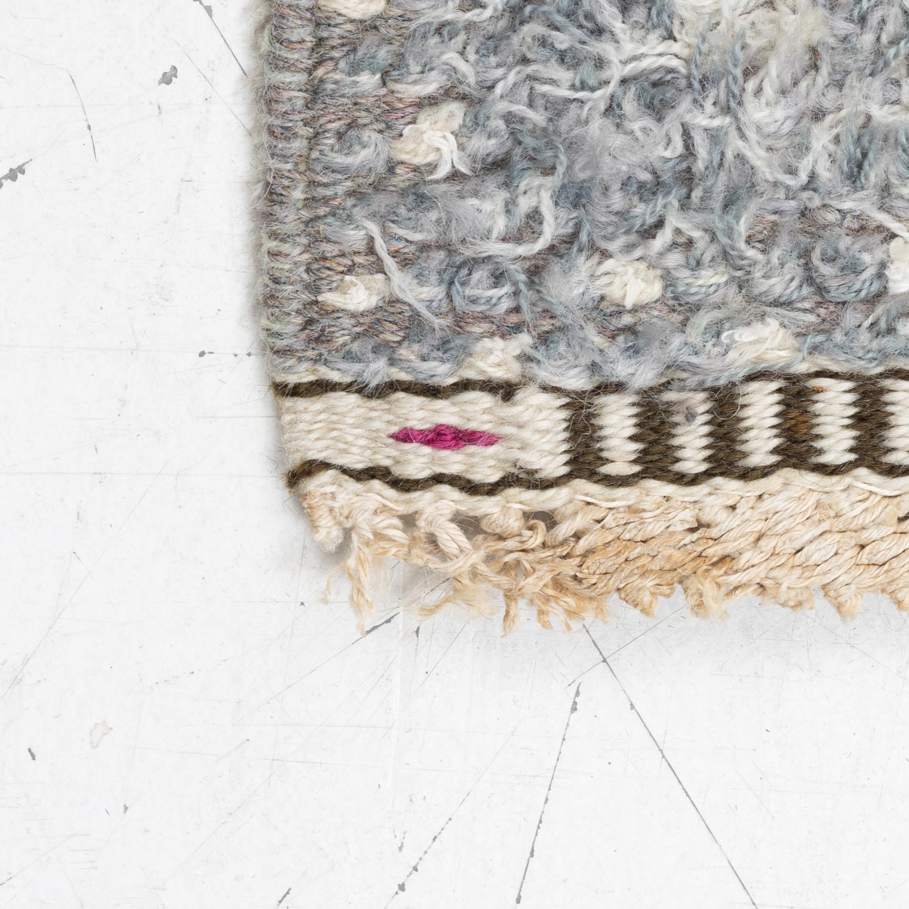 Marianne Richter, Rug, rya, "Angelica", designed in 1959, Märta Måås-Fjetterström AB.