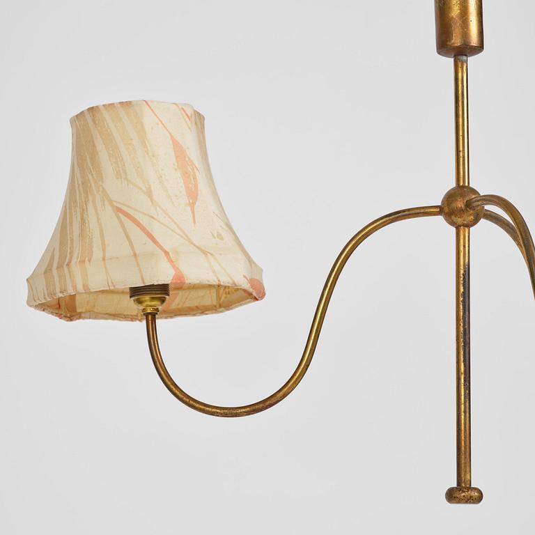 Josef Frank, taklampa, modell G 2444, Firma Svenskt Tenn, 1940-tal.