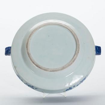 VÄRMEFAT, porslin, Kina 1700/1800-tal.