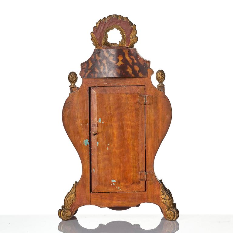 A Swedish rococo striking bracket clock by J. Bergström (f.l. in Stockholm ca 1775).