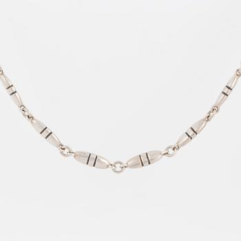 GEORG JENSEN, necklace, sterlingsilver. After 1945.