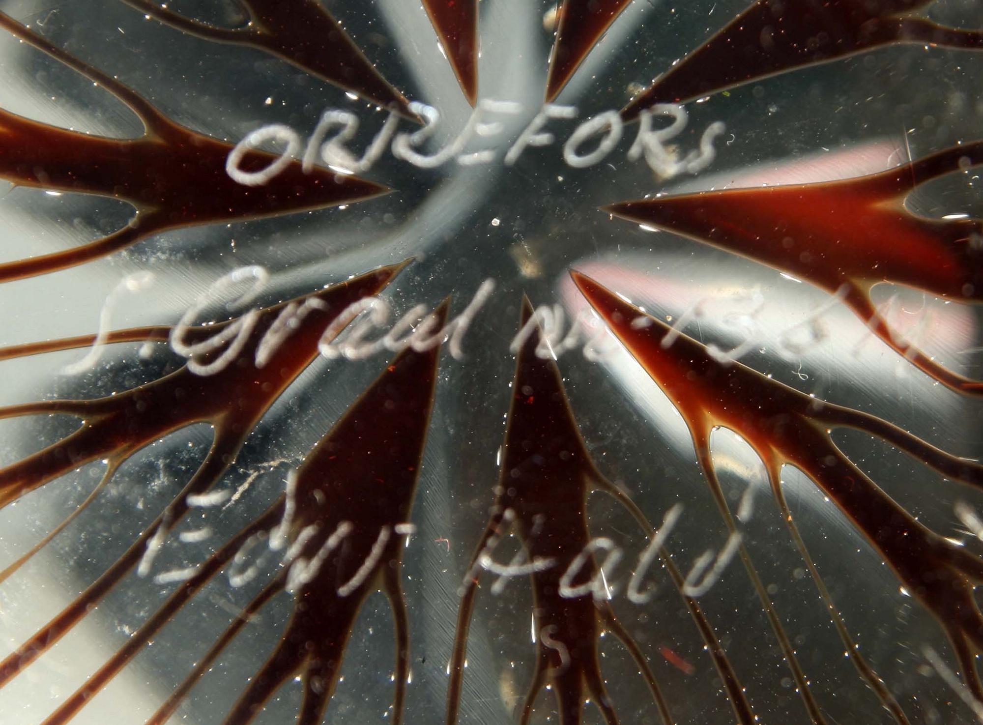 SKÅL, glas. Edward Hald "Graal". Orrefors.