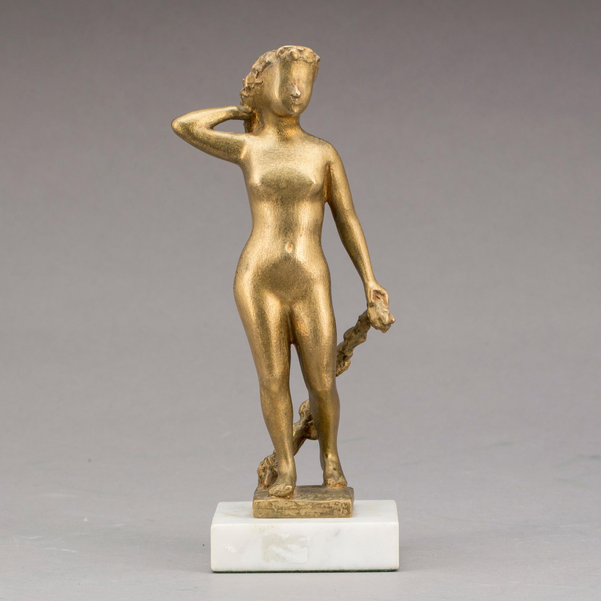 GUSTAF NORDAHL , skulptur, patinerad brons. Numrerad 4/10 samt Signerad.