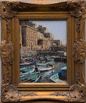 ANDREA PATRISI, öljy kankaalle, signeerattu.