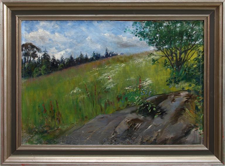 ROBERT LUNDBERG, olja på duk, sign o dat 1903.