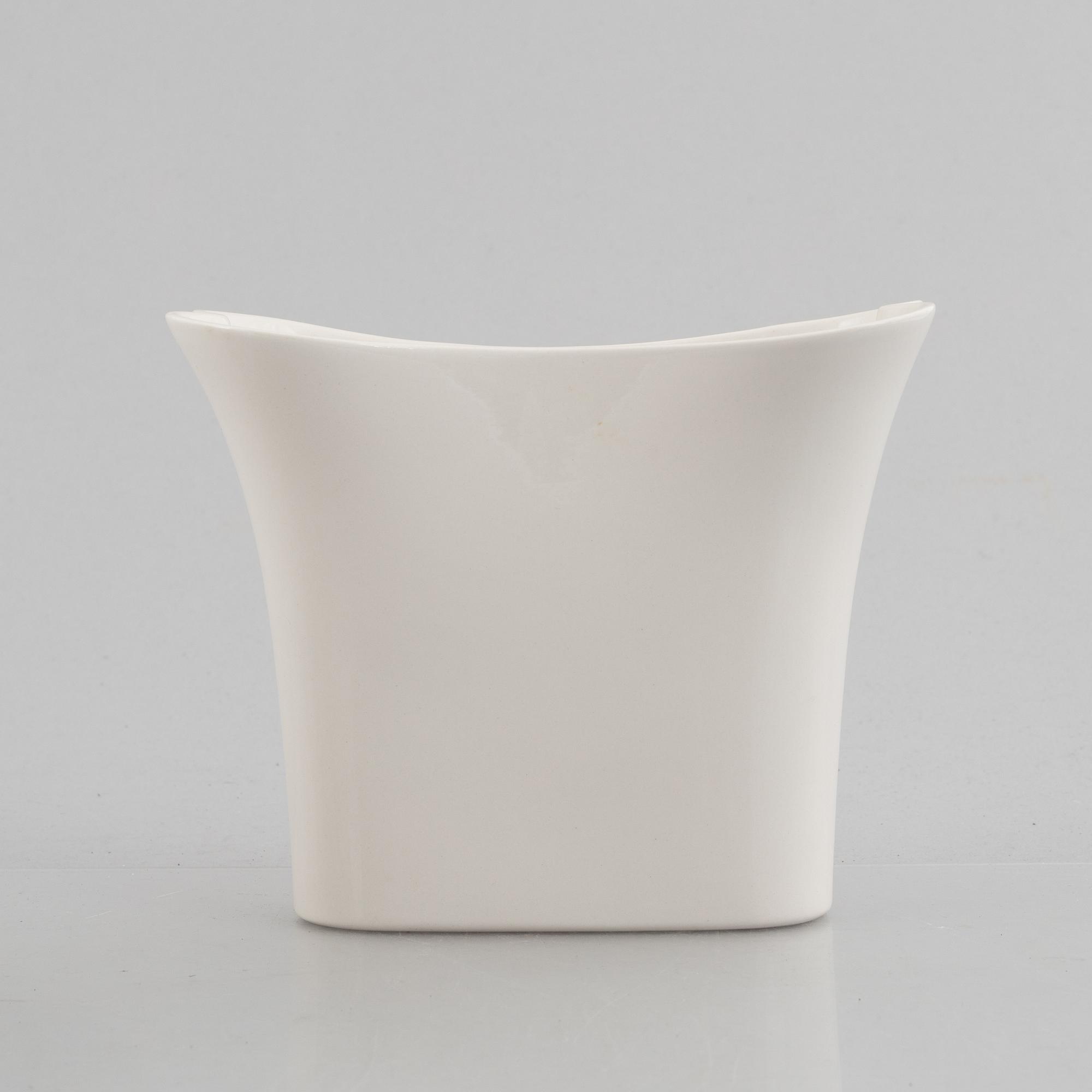 Pia Rönndahl, vaser, 5 st, bl.a. "Konfetti", Gustavsbergs Studio, 1980-90-tal.