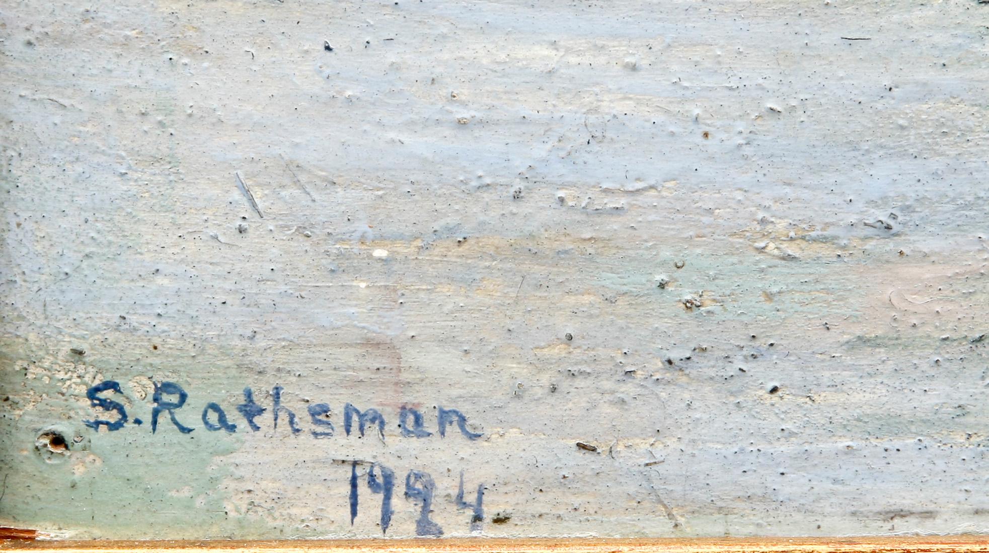 SIRI RATHSMAN, olja på pannå, sign o dat 1924.