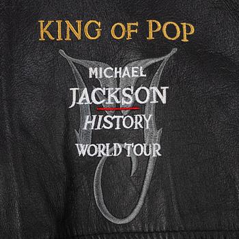 Michael Jackson History World Tour Leather Jacket.