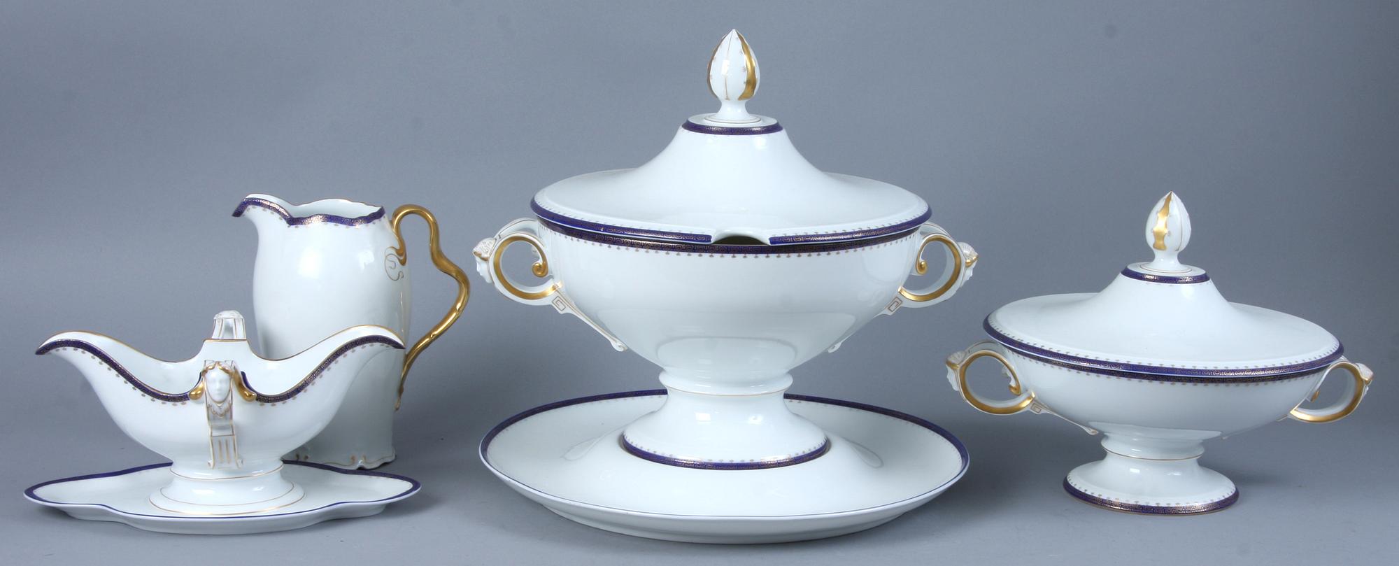 MATSERVIS, 67 delar, porslin, Rosenthal, 1900-tal.