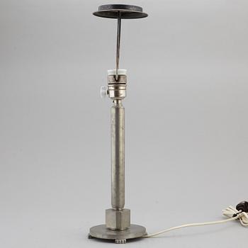 A 1920's Swedish Grace table lamp by GAB.