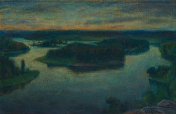 Prins Eugen, "Sommarnatt, replik" (Summer night, replica).