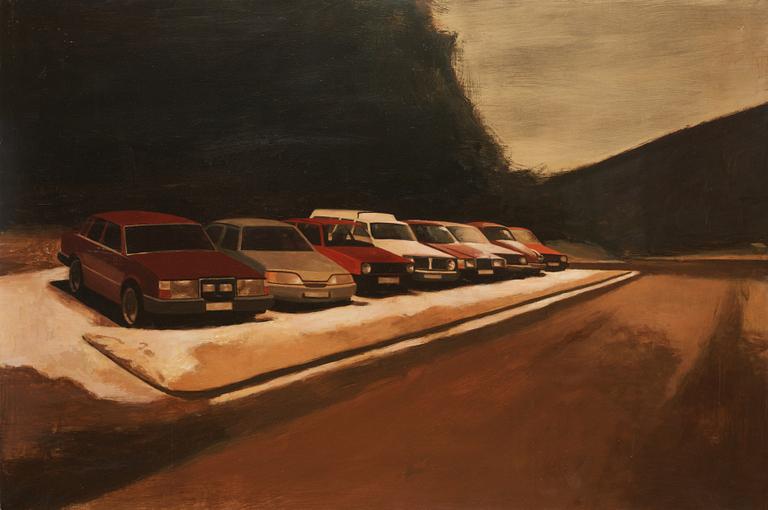 Anders Udd, "Parkering" (The parking lot).