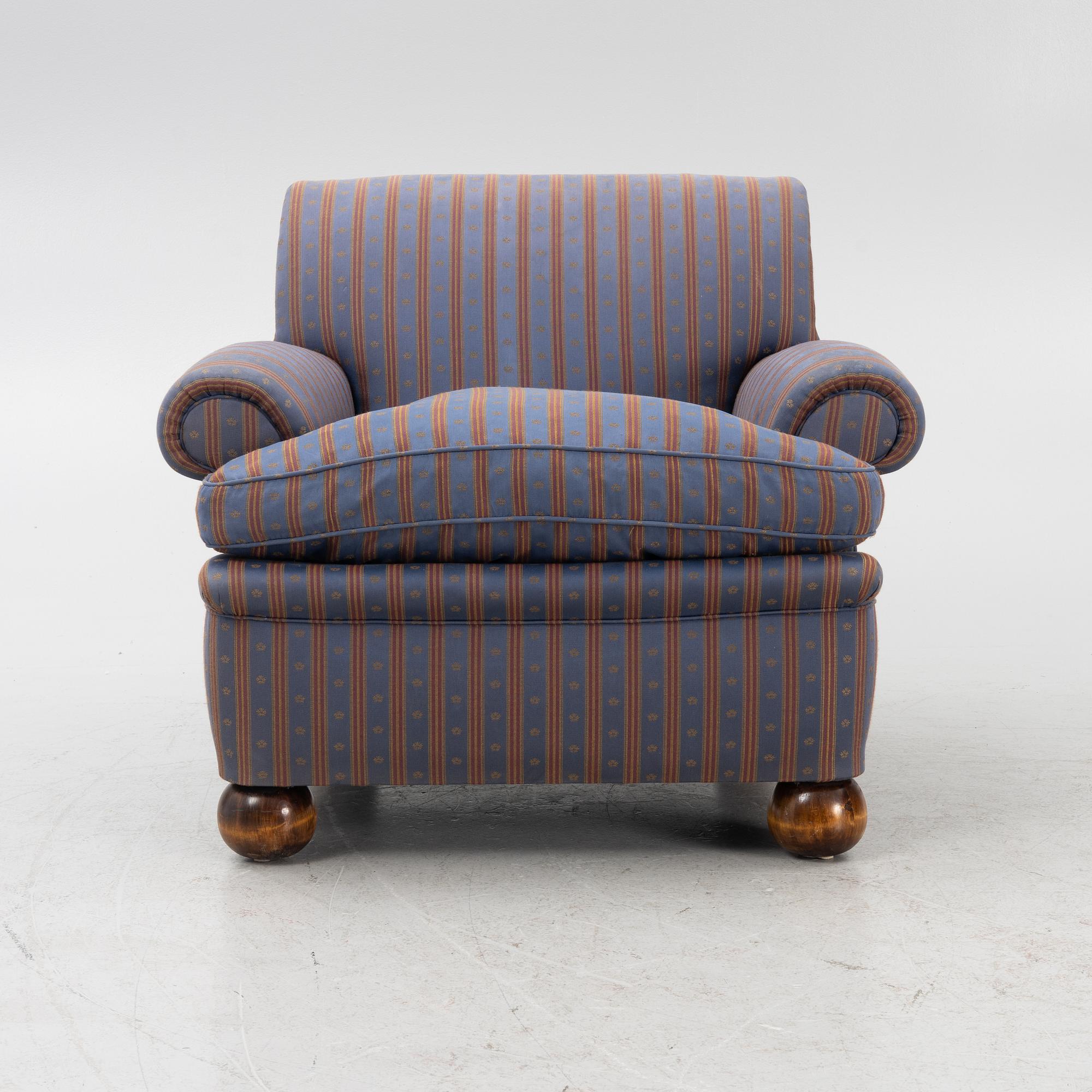 Josef Frank, fåtölj, modell 336, Firma Svenskt Tenn.