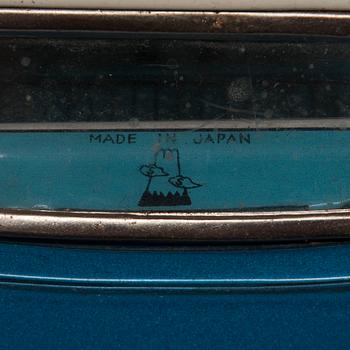 LEKSAKSBILAR, 8 st, plåt, Japan, 1960-tal.