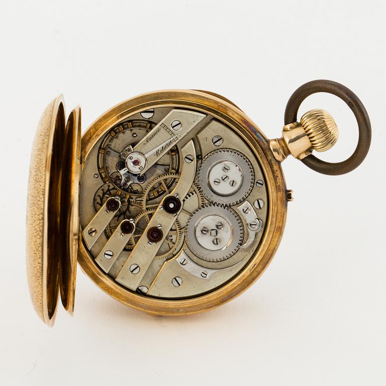 L Sandgren & Son, Stockholm, pocket watch, 46,5 mm.