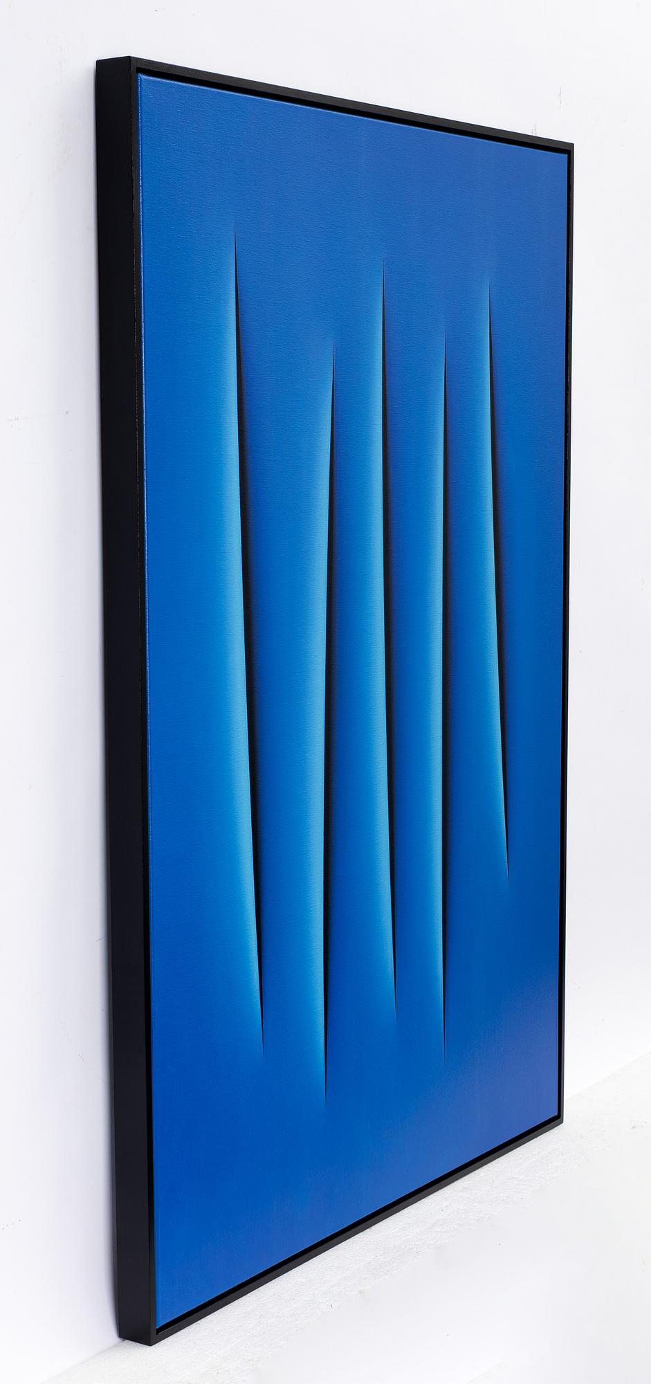 Ralf Arzt, "Trompe l'oeil Hommage à Fontana 2.0 III".