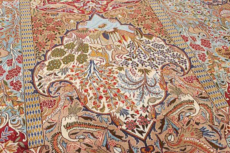 A Kazak carpet, c. 383 x 292 cm.
