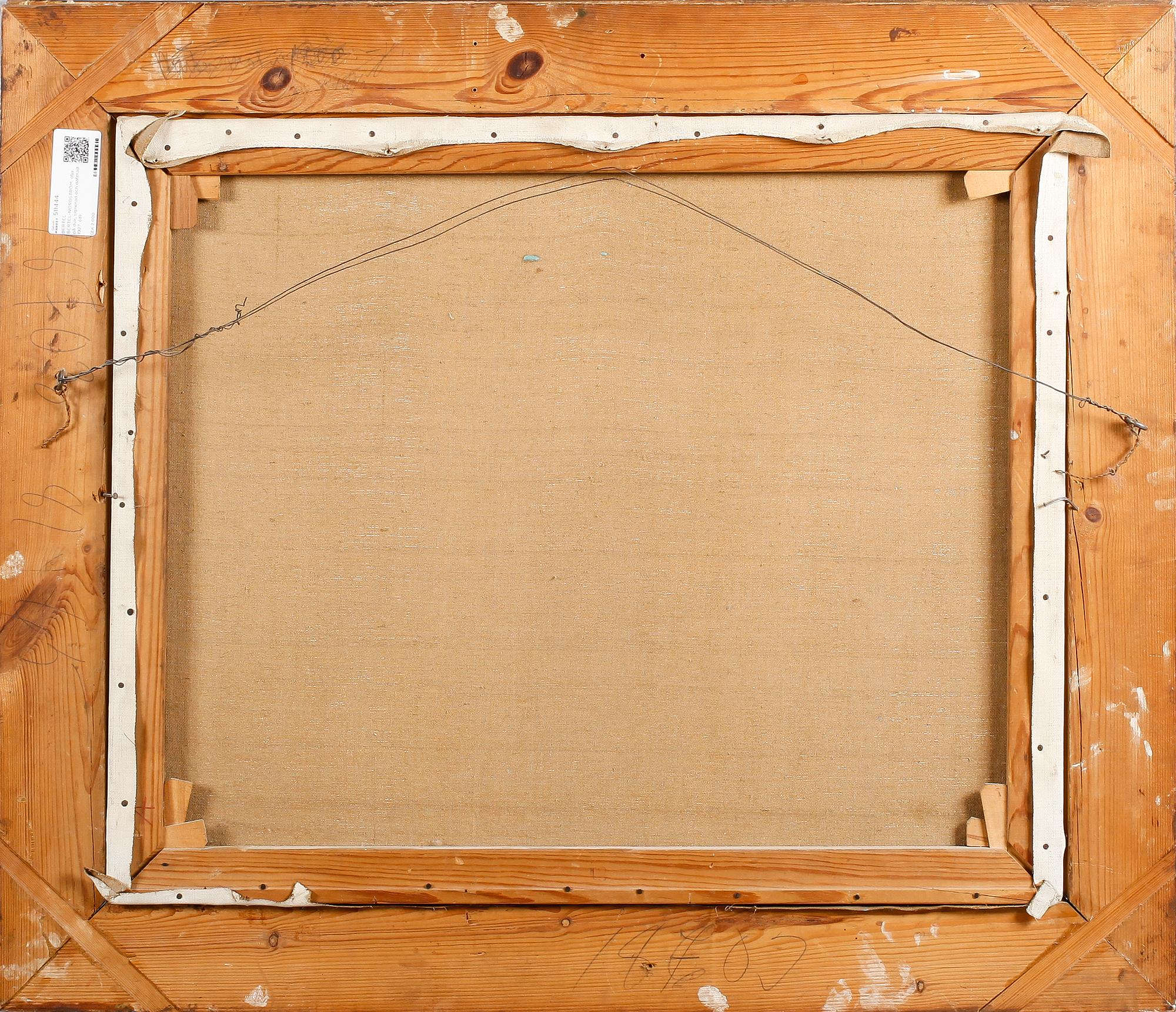 BERTEL BERTEL-NORDSTRÖM, olja på duk, signerad och daterad 1927.