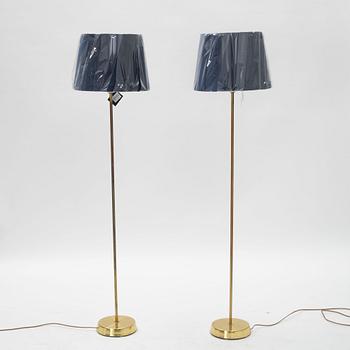 A pair of floor lights, Möller Armatur Eskilstuna, 1950's/60's.