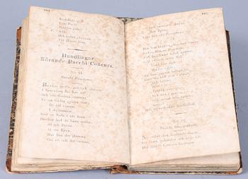 PARTI BÖCKER, 3 st, 1700/1800-tal.