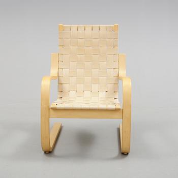 FÅTÖLJ, Alvar Aalto, Artek, modell 406. Björk.