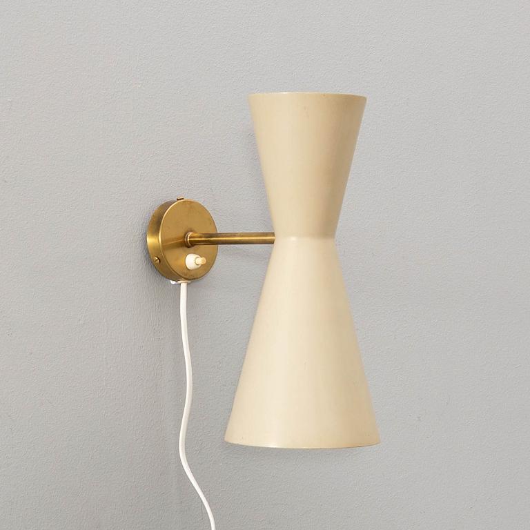 Alf Svensson, vägglampa, Bergboms, 1950/1960-tal.