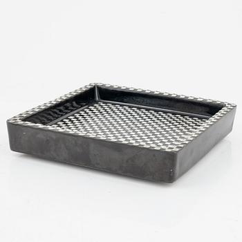 Stig Lindberg, vas och askfat, stengods, "Domino", Gustavsberg.