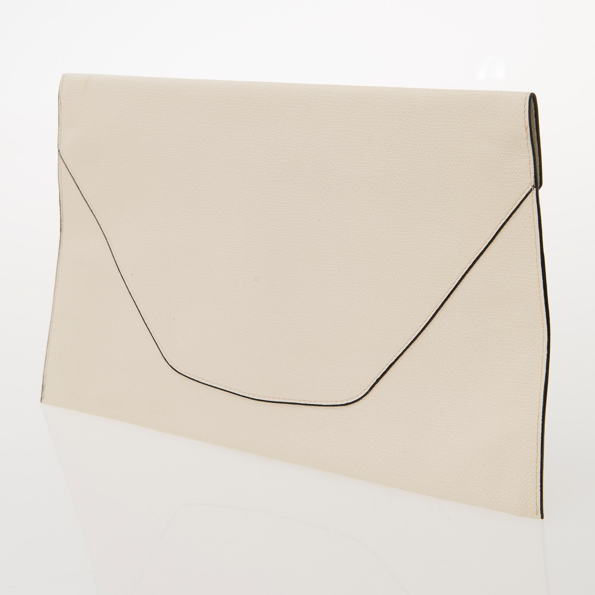 VALEXTRA, Envelope clutch.