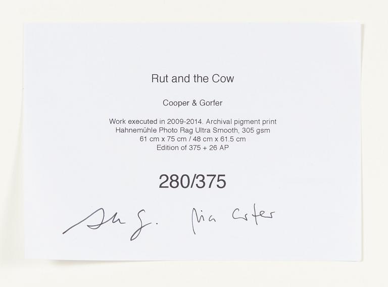 Cooper & Gorfer, "Rut and the Cow".