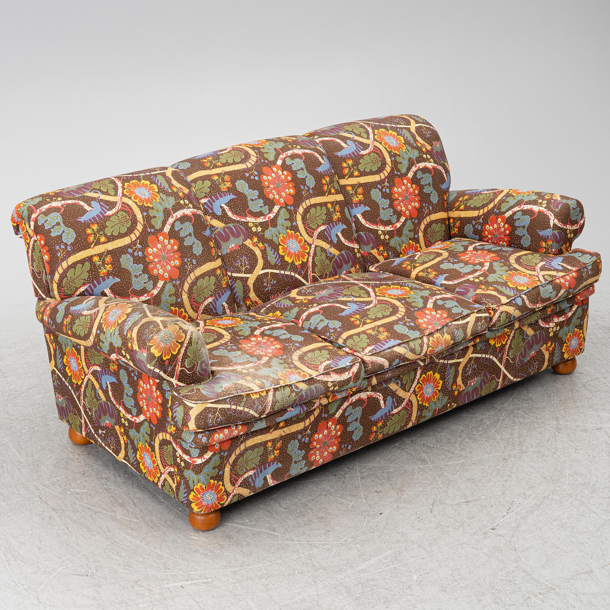 Josef Frank, Soffa, modell 703, Firma Svenskt Tenn.