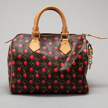 LOUIS VUITTON, "Monogram cerises cherry Speedy 25", limited edition s/s 2005.