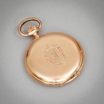 FICKUR, 14k guld, Malmö. Omkring 1900.