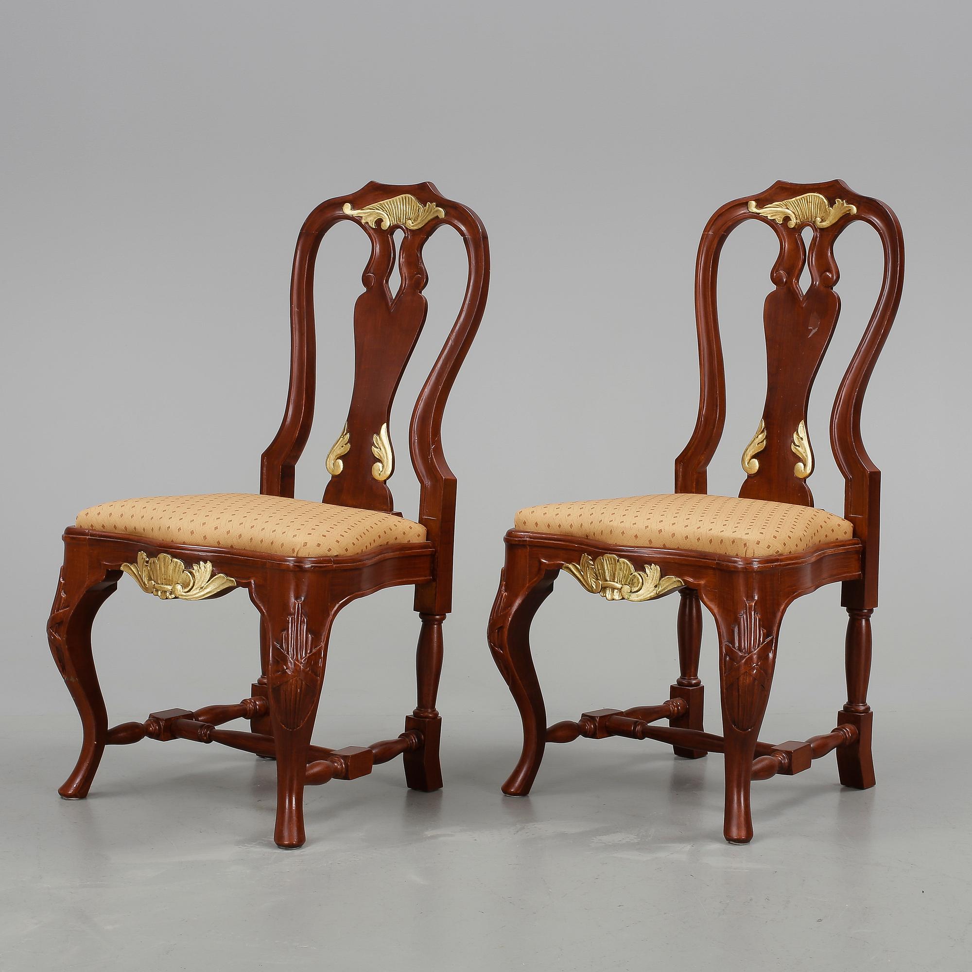 STOLAR, ett par, 1800-talets slut.