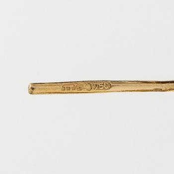 Örhängen, 18K guld.