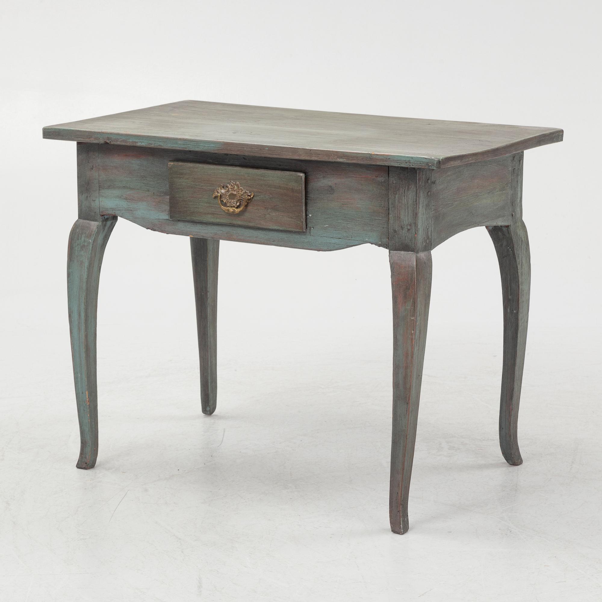 Table, folk art, 19th century.