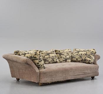 Josef Frank, soffa, "Liljevalchssoffan", Firma Svenskt Tenn, sannolikt 1940-tal.