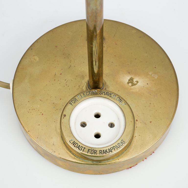 BORDSLAMPA, 1900-talets mitt.