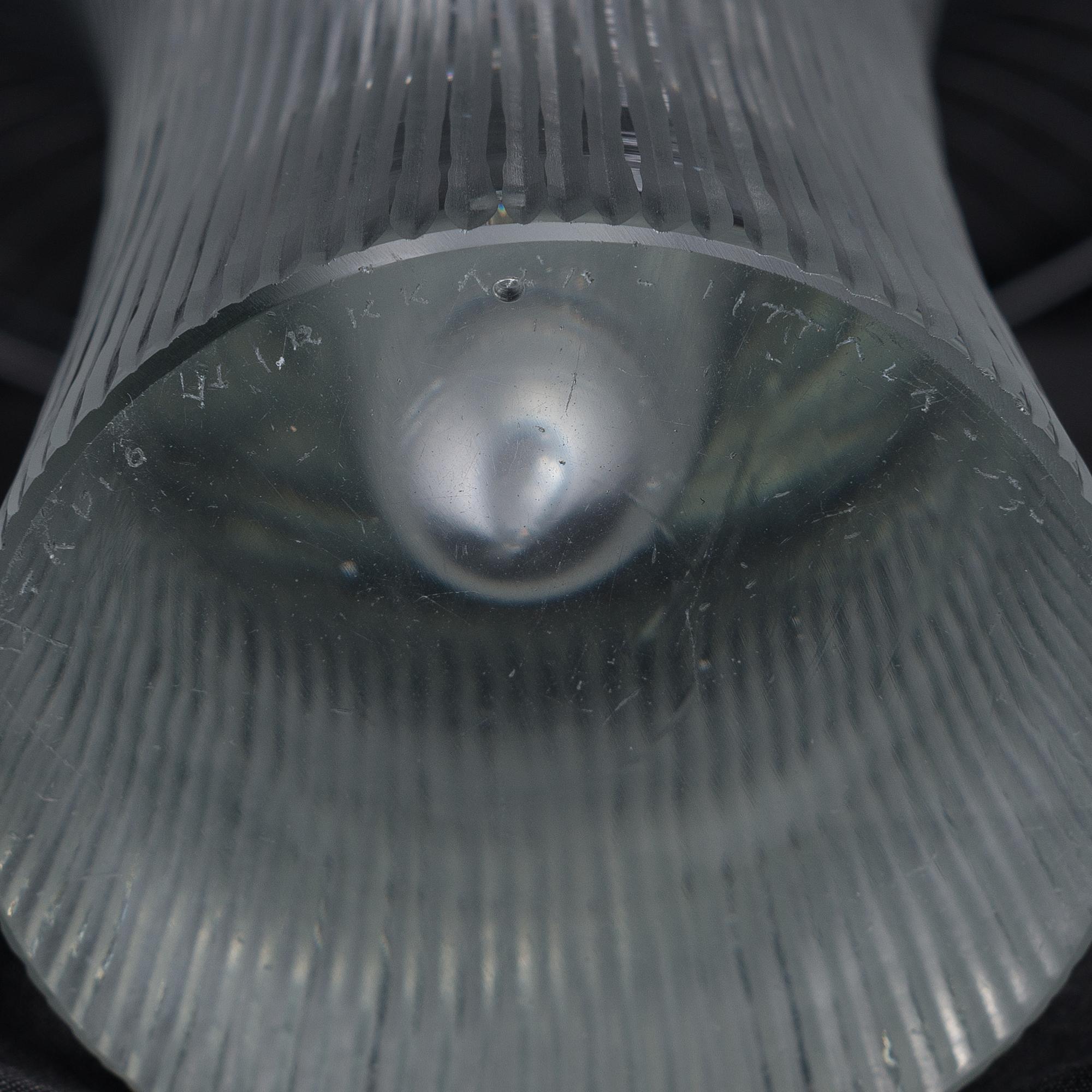 Tapio Wirkkala, A 'Kantarelli' glass vase, signed Tapio Wirkkala Iittala -55.