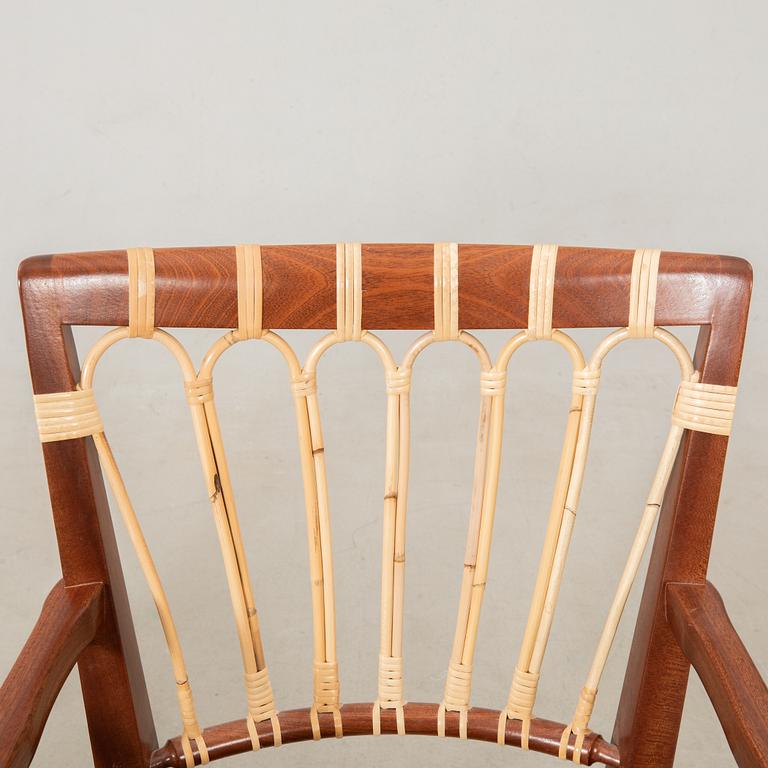 Josef Frank, armchairs a pair, model 1165, Svenskt Tenn.