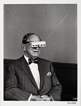 Alfred Eisenstaedt, "Hugo Gernsback", 1960's.