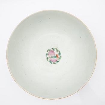 Parti, porslin, 5 delar, Sen Qingdynasti och 1900-tal.