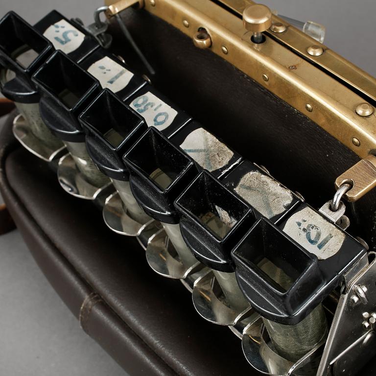 KONDUKTÖRSVÄSKA, 1900-talets tredje kvartal.