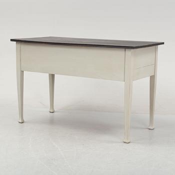 A painted desk, early 20th Century.