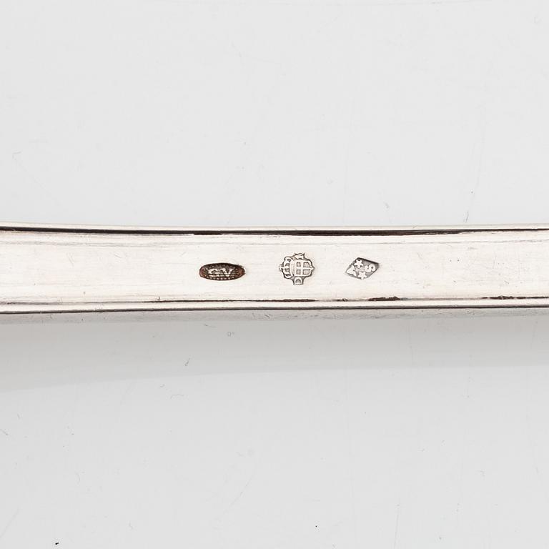 Slev silver, oidentifierad mästare, Turin 1809, Italien.